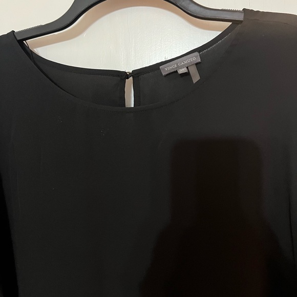 Black sheer blouse - Picture 3 of 5